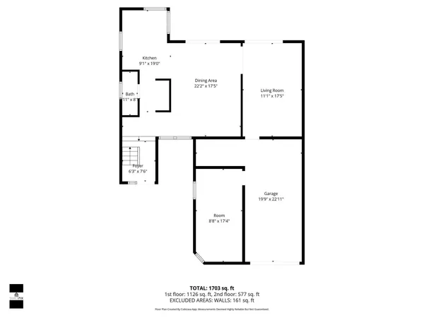 a picture of a floor plan