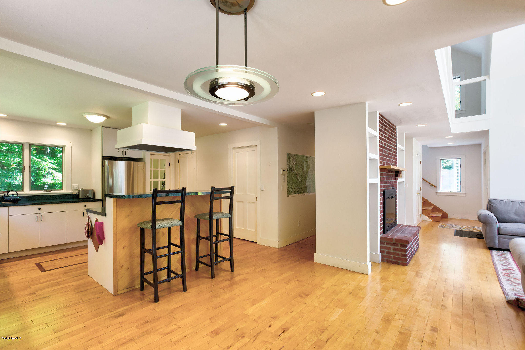 760 Dimmock Road Otis, MA 01253 - Photo 9 of 28 a view of a kitchen and dining room