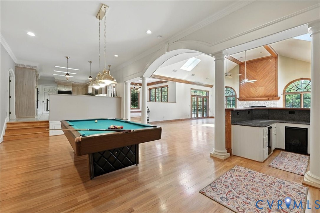 11701 Johnson Road Petersburg, VA 23805 - Photo 11 of 37 a room with pool table and wooden floor