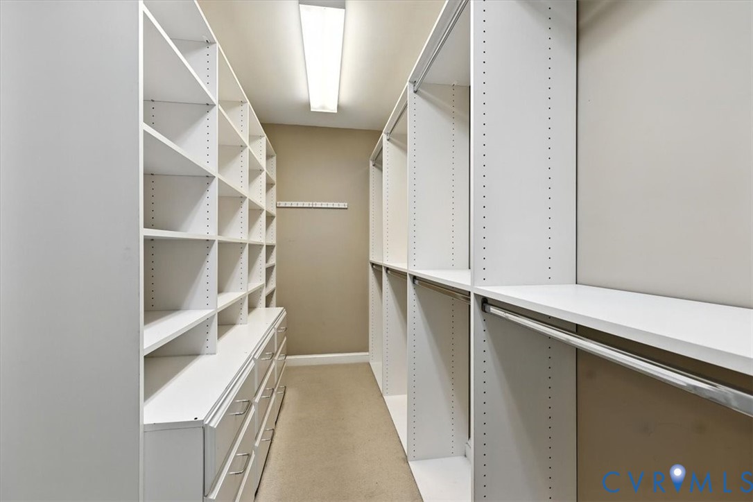 11701 Johnson Road Petersburg, VA 23805 - Photo 17 of 37 a view of an empty walk in closet