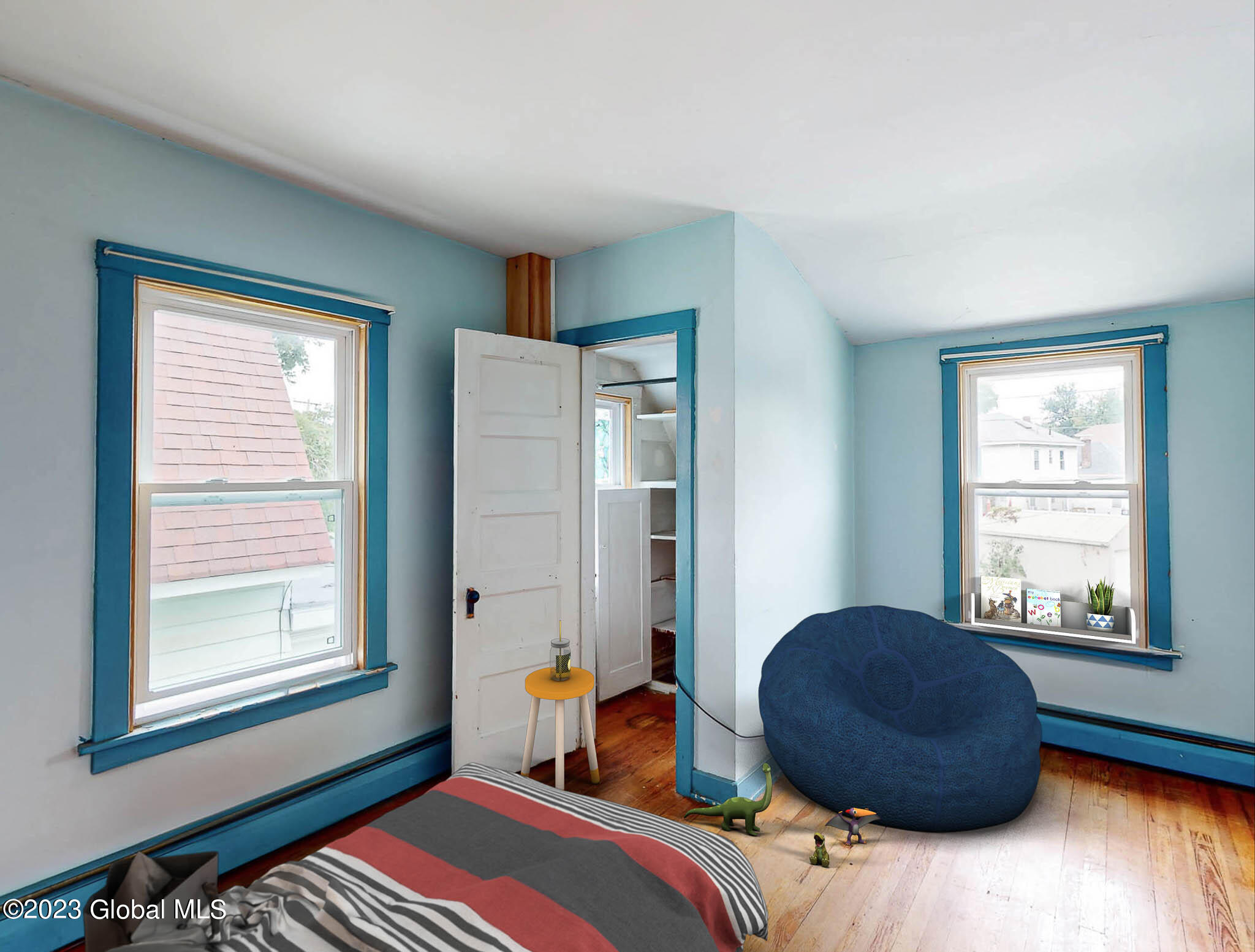 94 Whitehall Road Albany, NY 12209 - Photo 11 of 29 STAGED GUEST BEDROOM