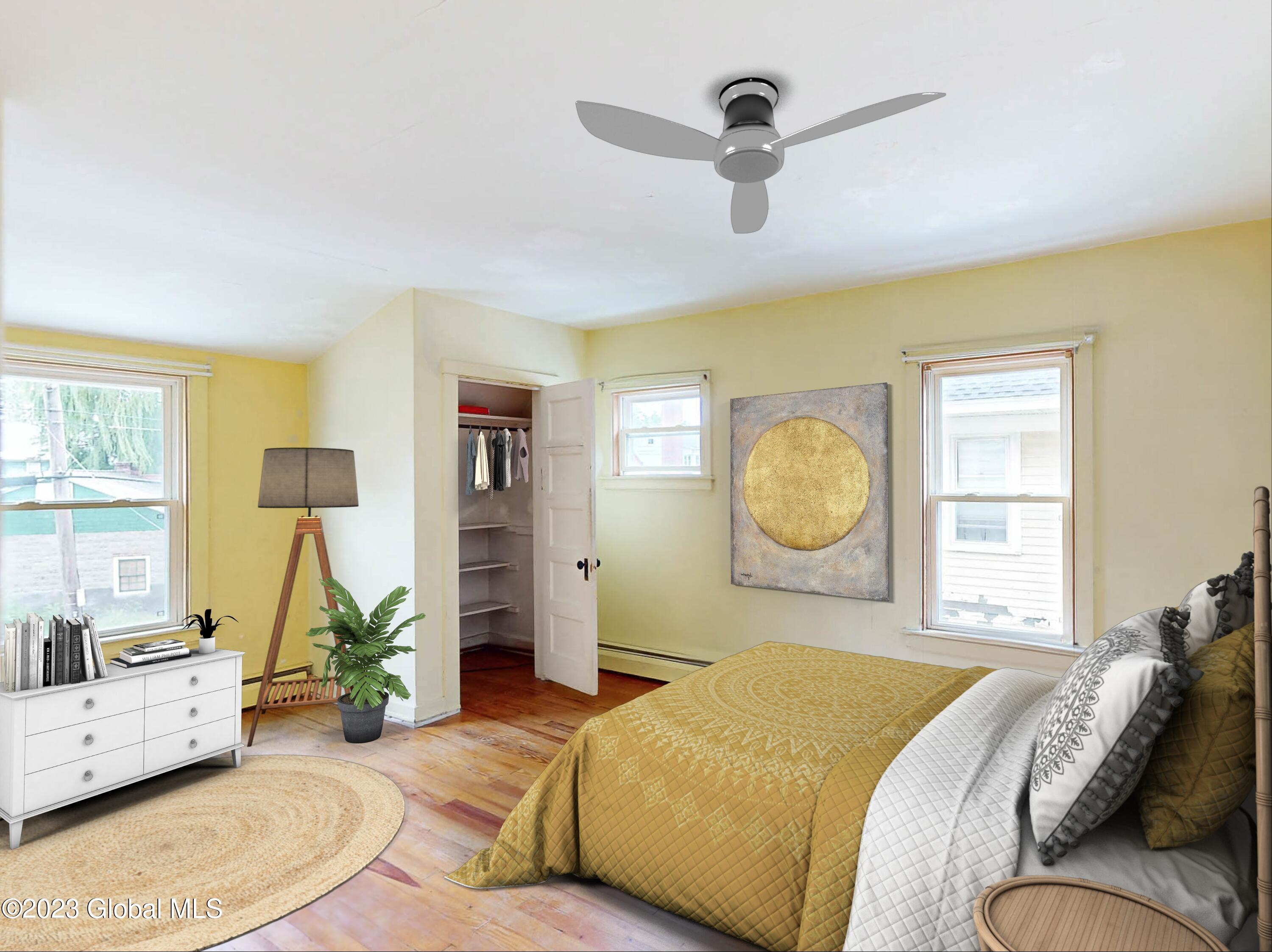 94 Whitehall Road Albany, NY 12209 - Photo 7 of 29 STAGED PRIMARY BEDROOM