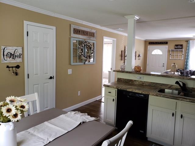7381 Peaceful Acres Road Greenbrier, TN 37073 - Photo 8 of 15 a spacious bathroom with a granite countertop sink a mirror and a