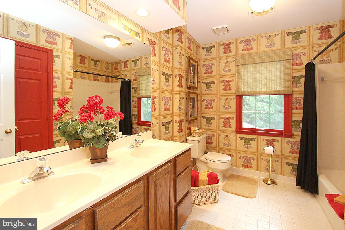 8212 Honeysuckle Road Manassas, VA 20112 - Photo 24 of 30 Upper Hall Bath with Double Vanity