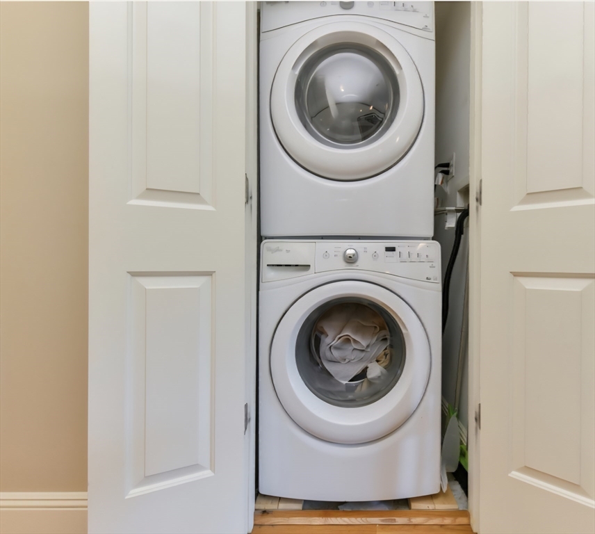 142 West Concord Street, Unit 2 Boston, MA 02118 - Photo 14 of 18 a utility room with dryer and washer