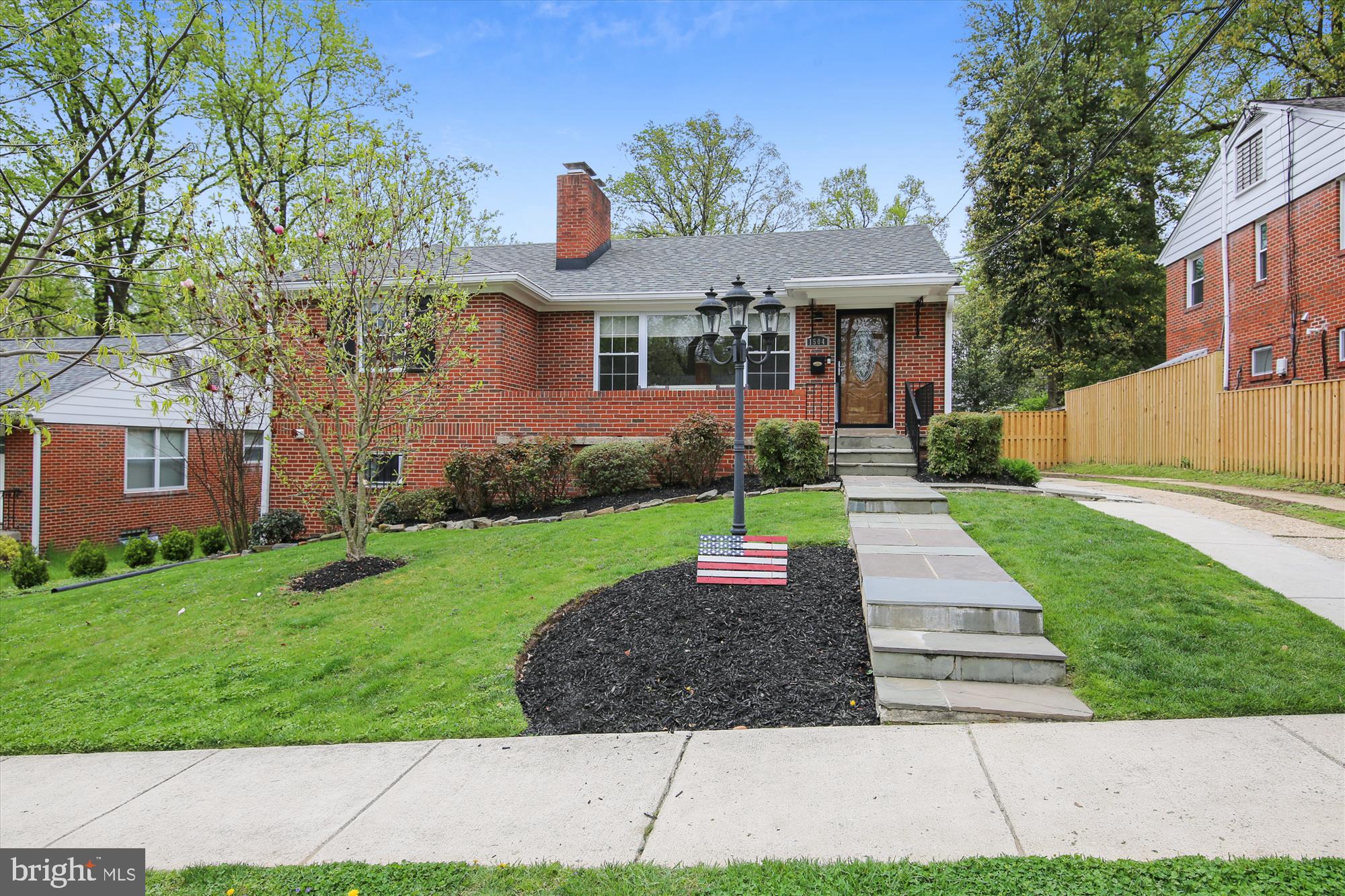 1504 Sanford Road Silver Spring, MD 20902 - Photo 1 of 44 Front Exterior w/ 3 car driveway