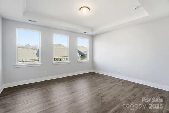 wooden floor in an empty room