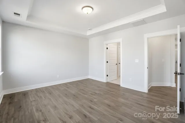 wooden floor in an empty room