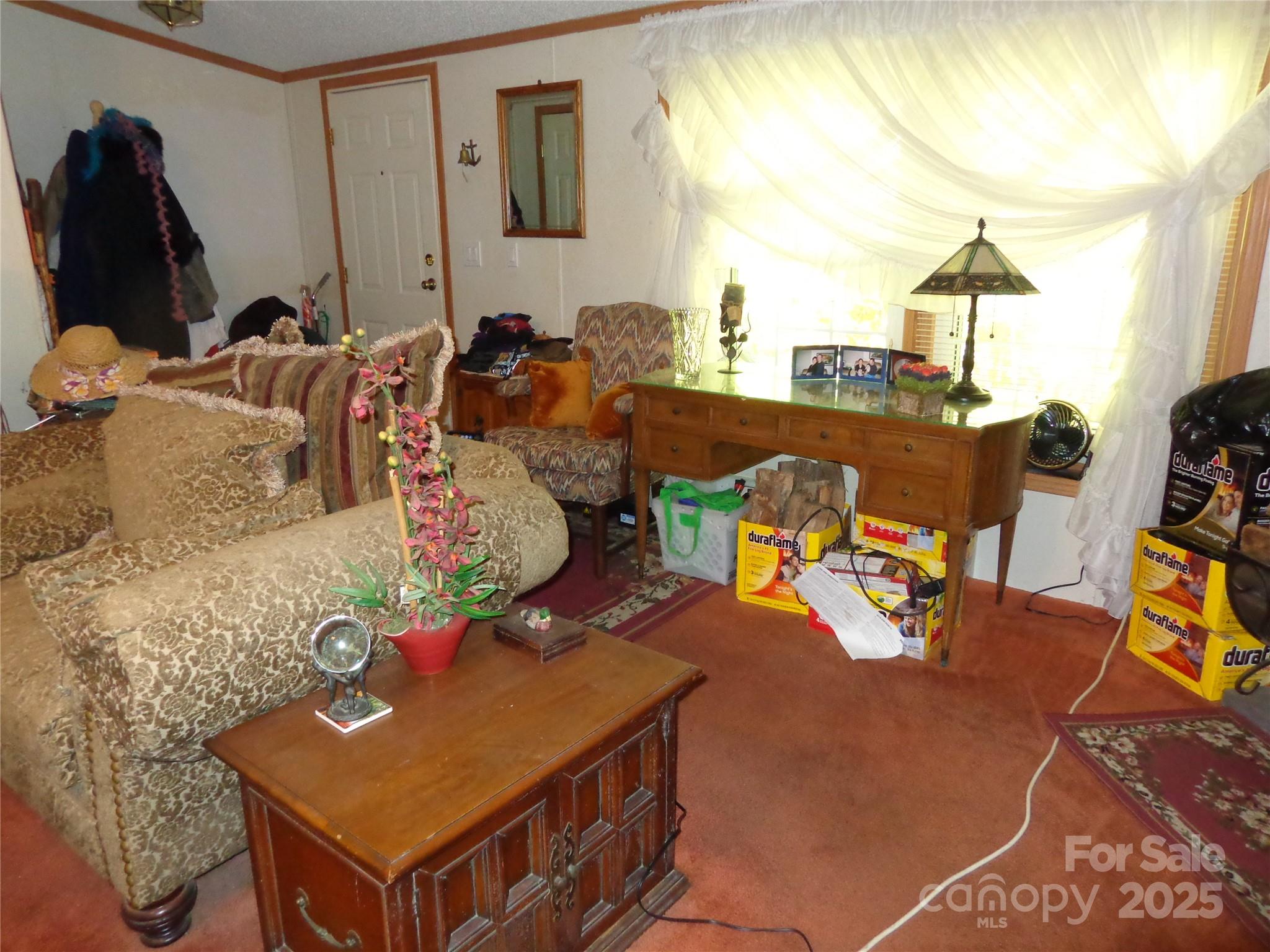 89 Blue Mountain Road Fairview, NC 28730 - Photo 29 of 40 view of living room with furniture and wooden floor