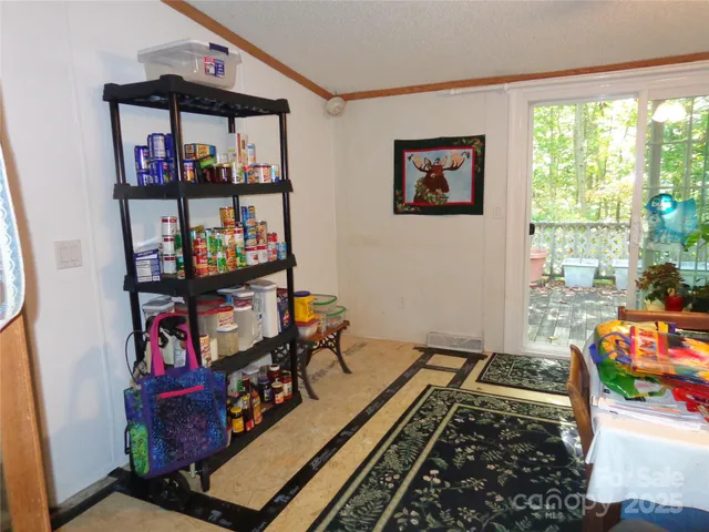 a room with musical instruments
