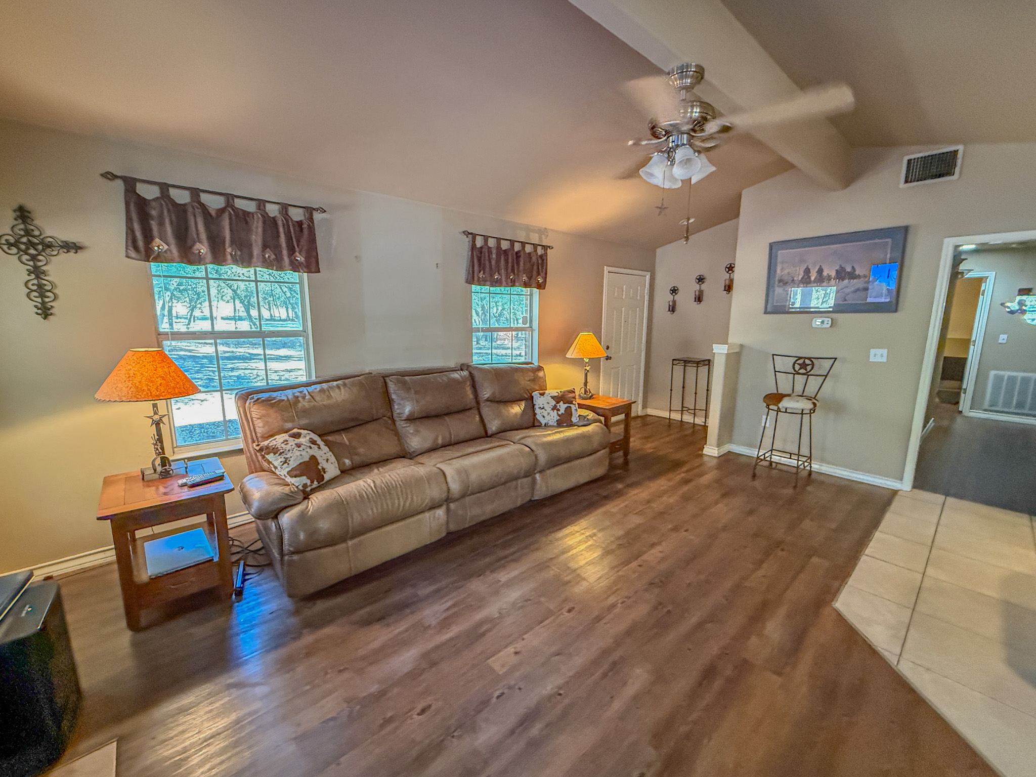 Undisclosed Address Georgetown, TX 78633 - Photo 14 of 37 a living room with furniture and a flat screen tv