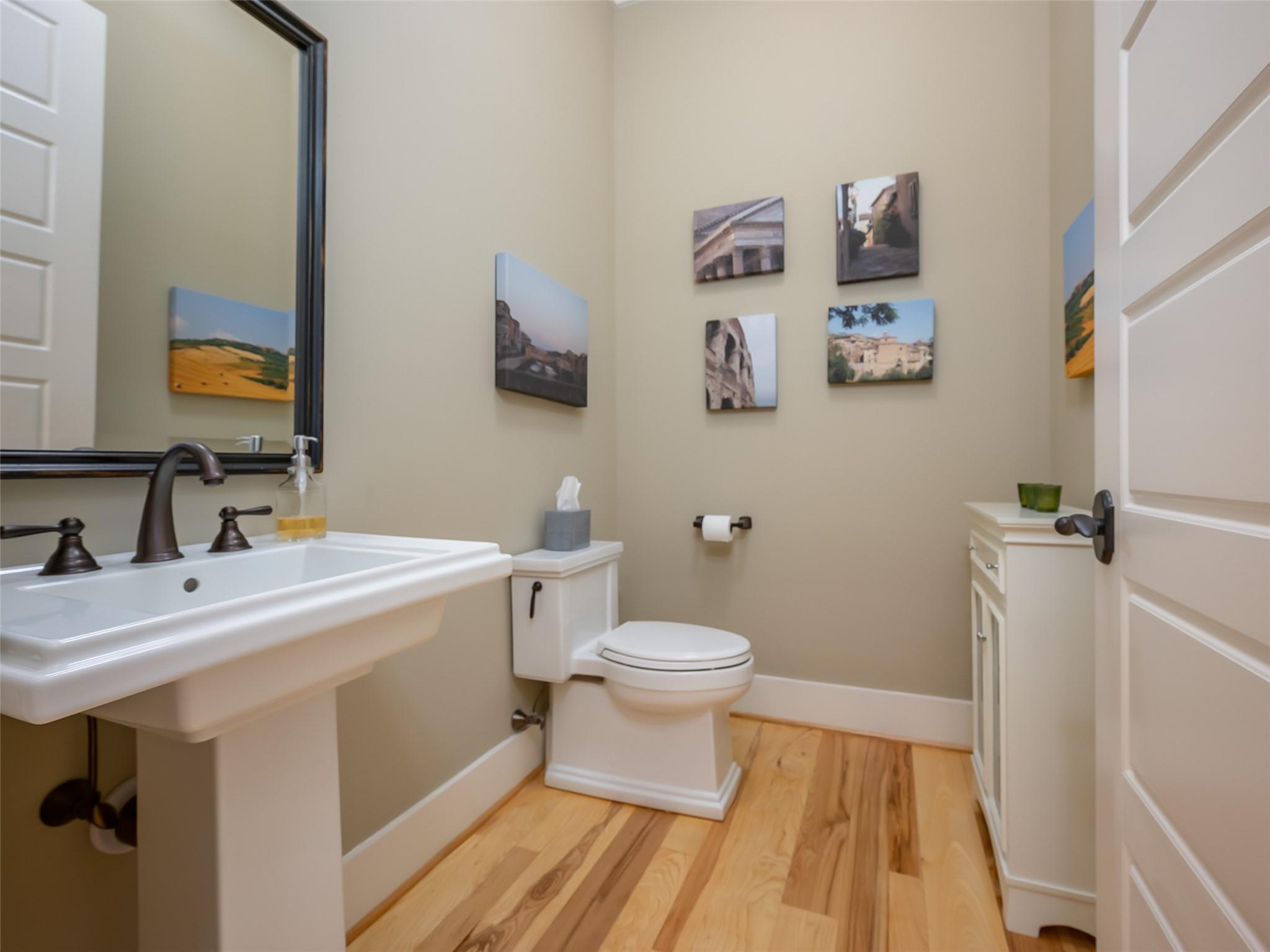 275 Clubhouse, Unit C301 Mill Spring, NC 28756 - Photo 32 of 41 a bathroom with a sink toilet and a mirror