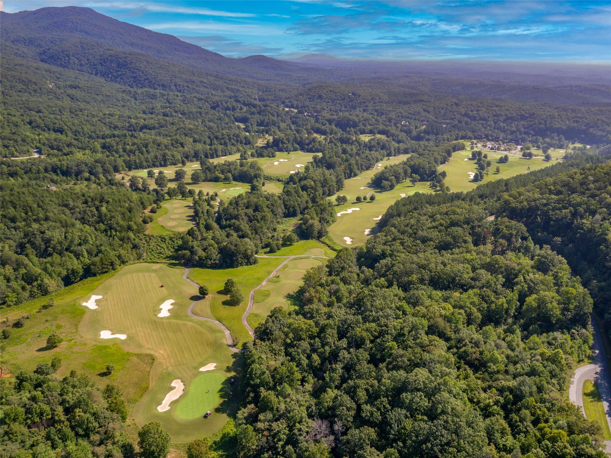 275 Clubhouse, Unit C301 Mill Spring, NC 28756 - Photo 38 of 41 a view of a lake with a mountain