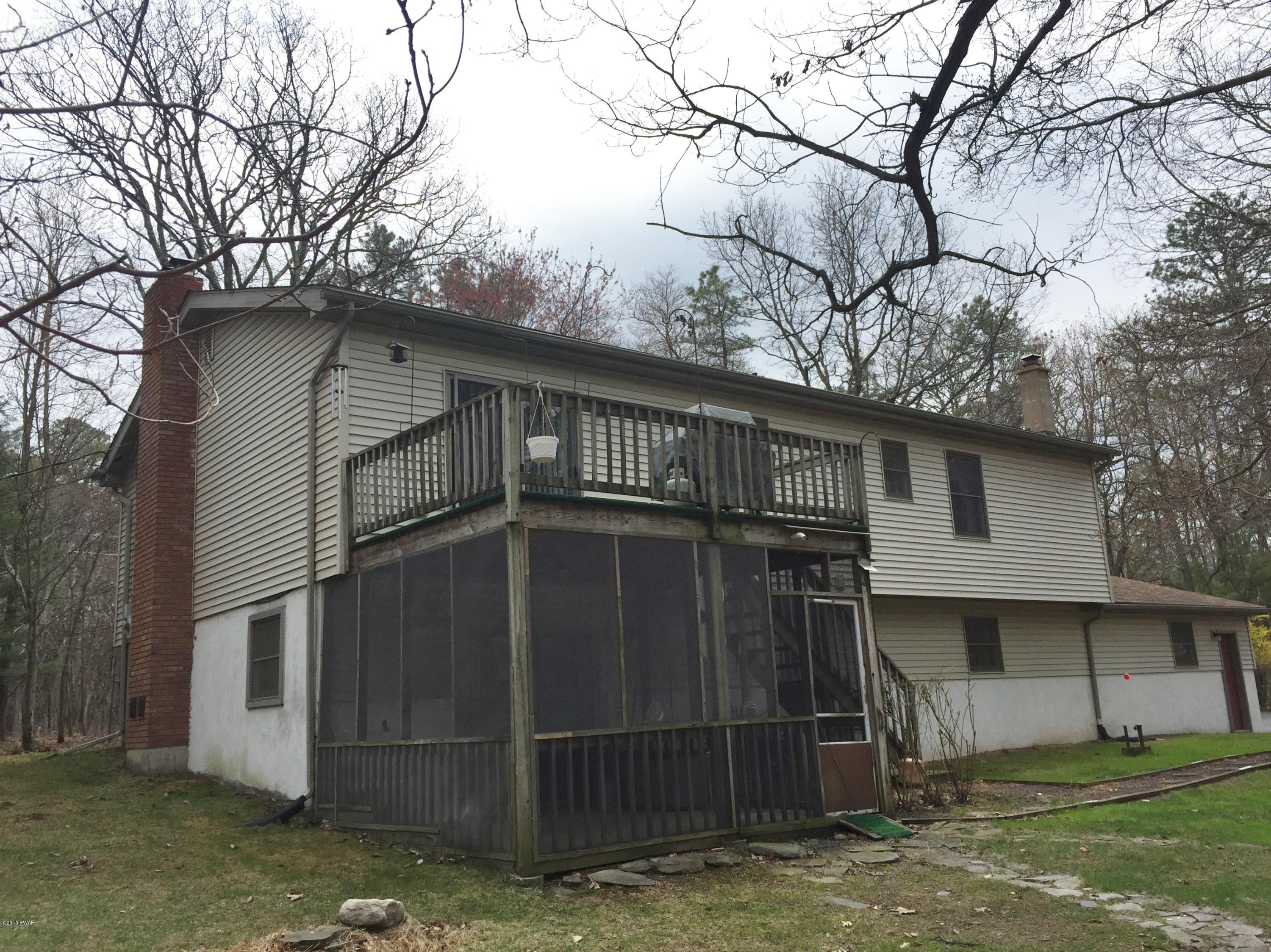 129 Squirrel Road Dingmans Ferry, PA 18328 - Photo 21 of 24 Back Deck