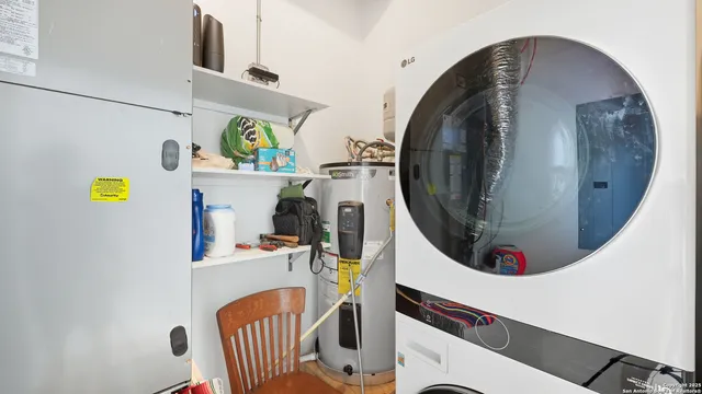 a view of washer and dryer