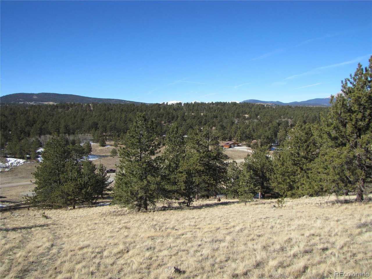 2626 Ranch Road Hartsel, CO 80449 - Photo 13 of 27 a view of a covered with snow in front of yard