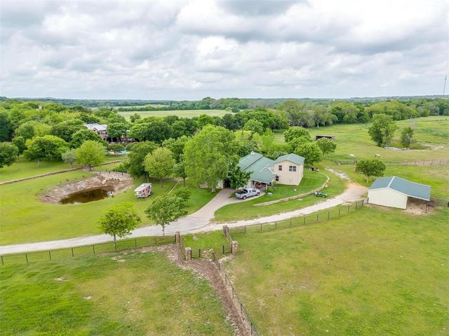 a view of a lake with a city