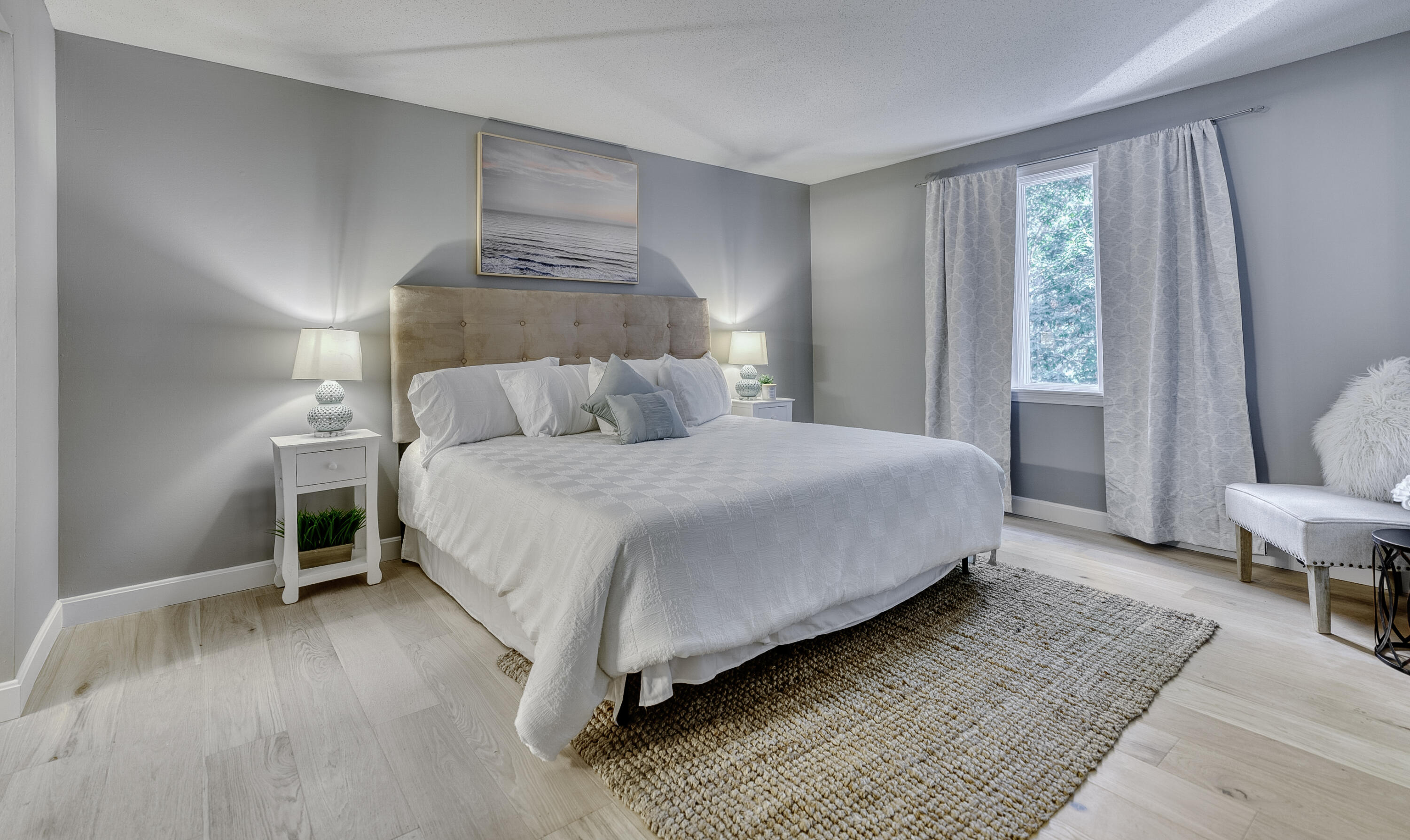 32 Sandy Reach Teaticket, MA 02536 - Photo 16 of 25 a bedroom with a bed and a couch