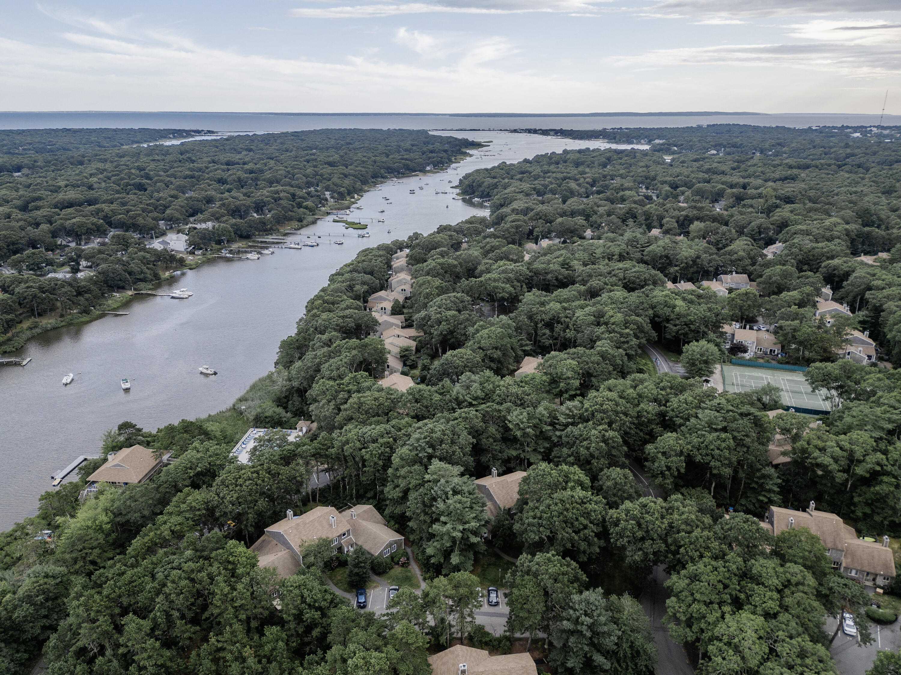 32 Sandy Reach Teaticket, MA 02536 - Photo 22 of 25 an aerial view of a houses with outdoor space