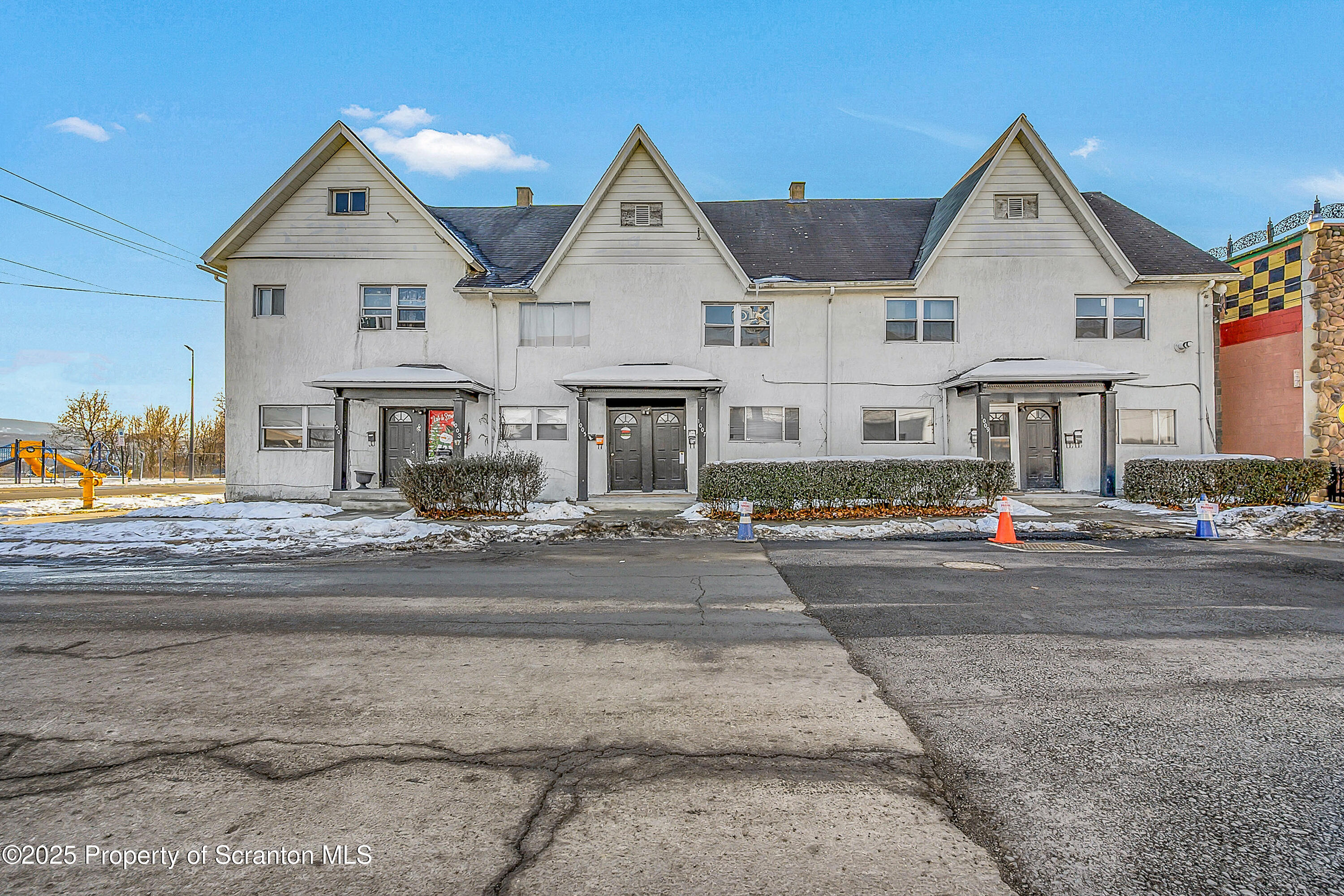 1007 Washburn Street, Unit 1 Scranton, PA 18504 - Photo 4 of 14 a view of white house