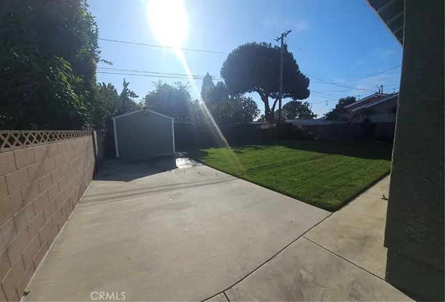 a view of outdoor space and yard