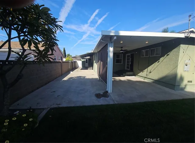 a view of outdoor space and entertaining space