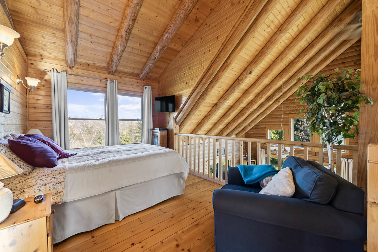 18508 128th Street Bristol, WI 53104 - Photo 27 of 48 a bedroom with furniture and a large window