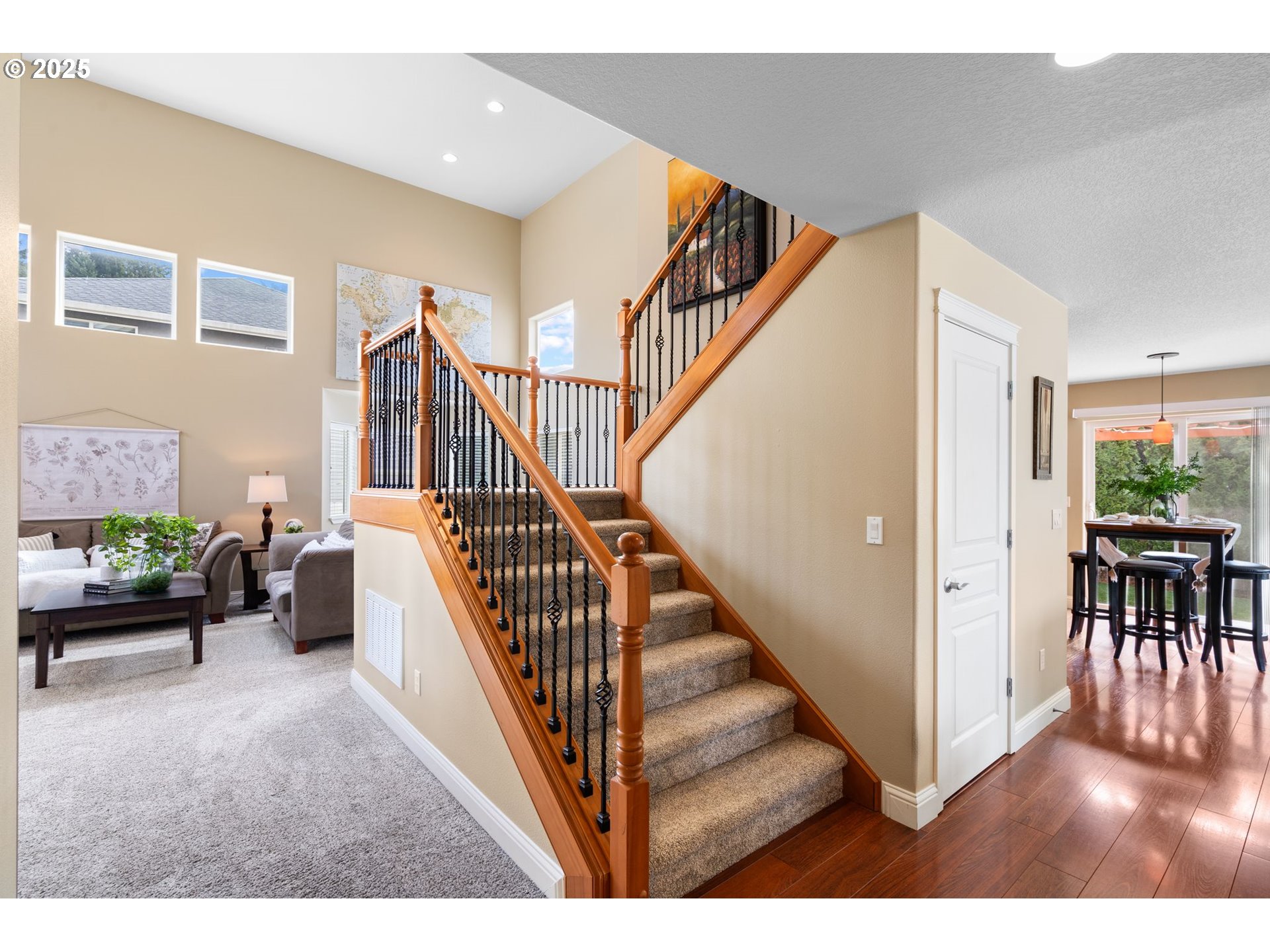 2597 North Lambert Street Cornelius, OR 97113 - Photo 27 of 48 a view of a livingroom with furniture and stairs