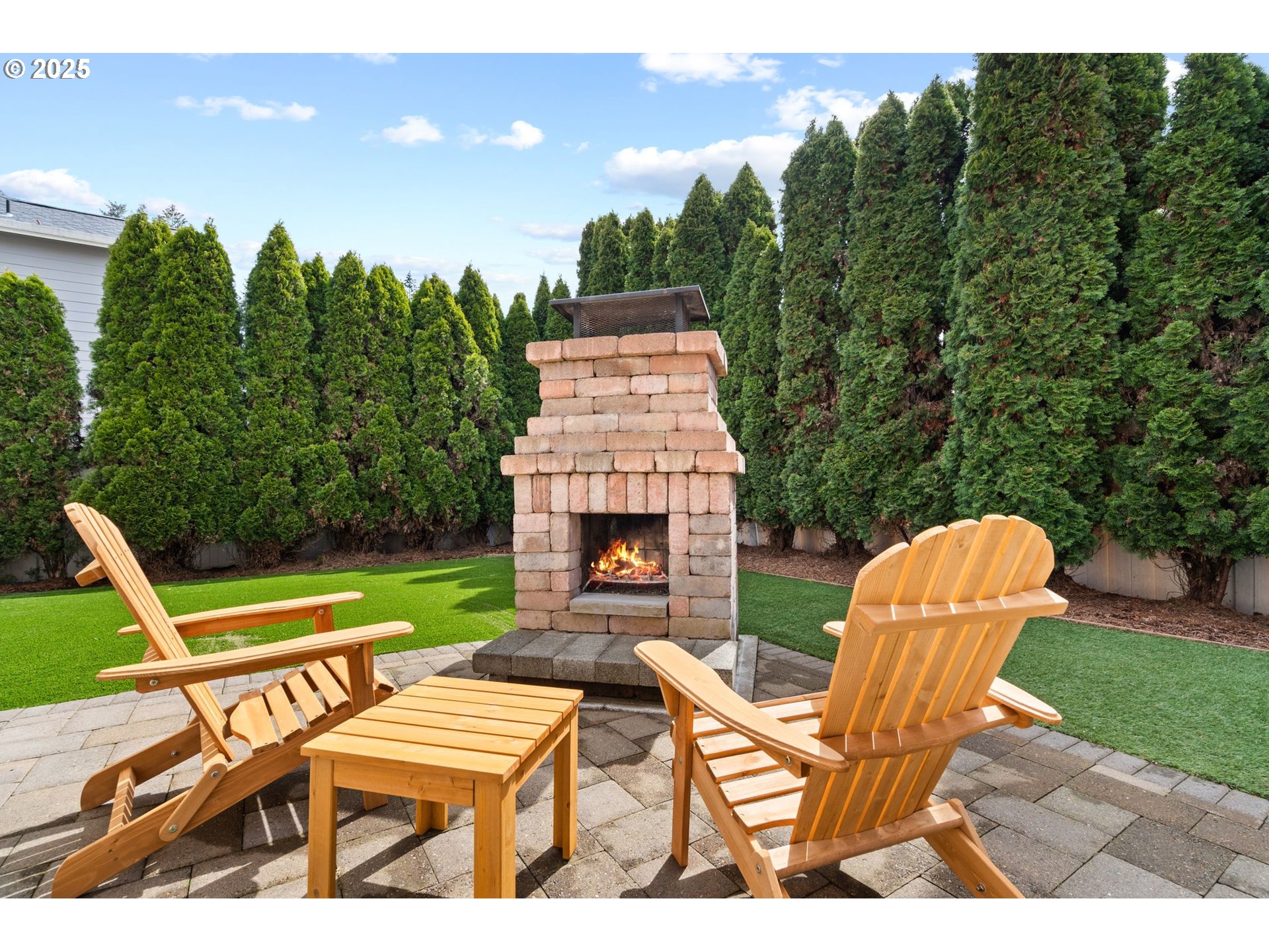 2597 North Lambert Street Cornelius, OR 97113 - Photo 44 of 48 a view of a chairs and fire pit in the backyard