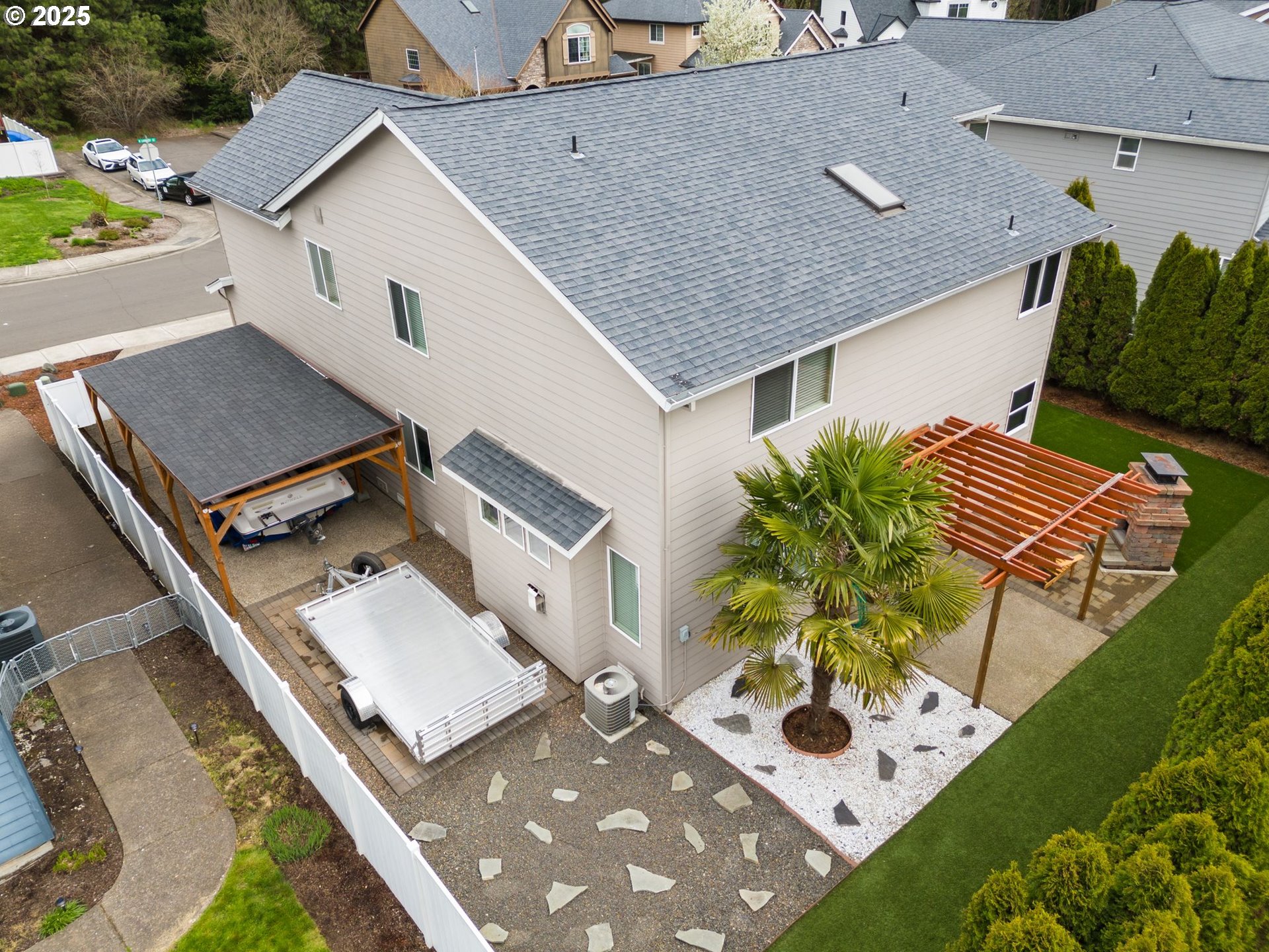 2597 North Lambert Street Cornelius, OR 97113 - Photo 5 of 48 an aerial view of house with yard
