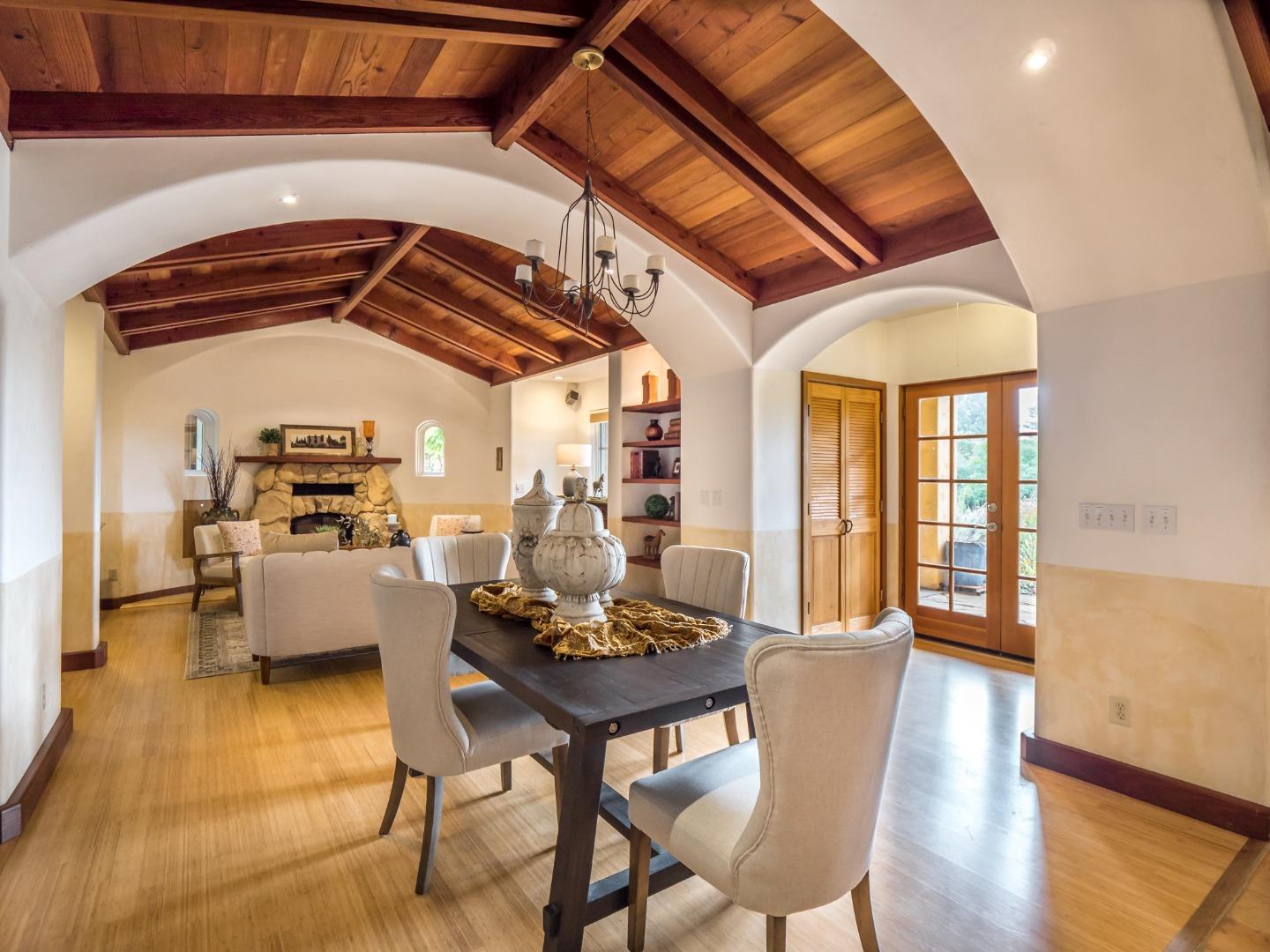 700 Enos Lane Watsonville, CA 95076 - Photo 12 of 56 a dining room with furniture and wooden floor