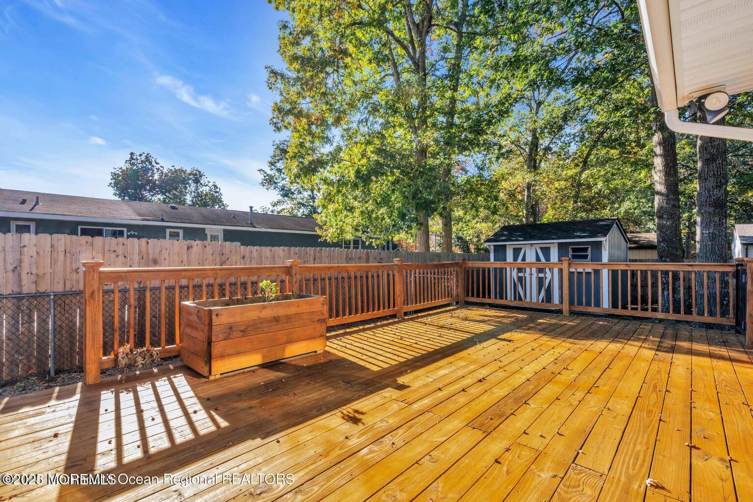 2253 Llewellyn Parkway Forked River, NJ 08731 - Photo 37 of 42 a view of deck with wooden floor and outdoor space