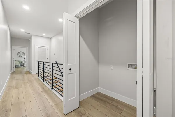 a view of closet area