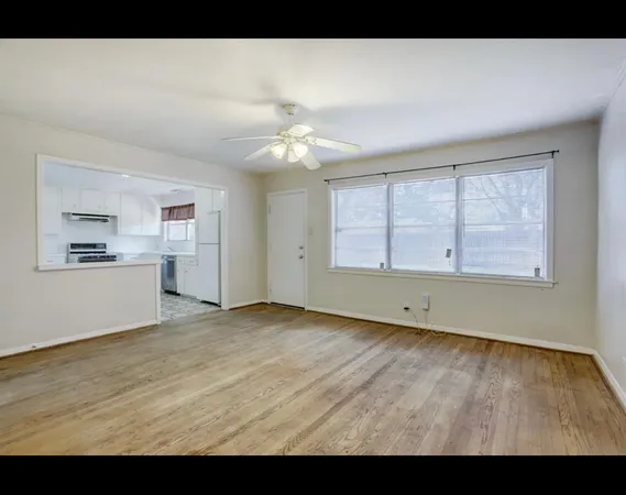 a view of an empty room with window