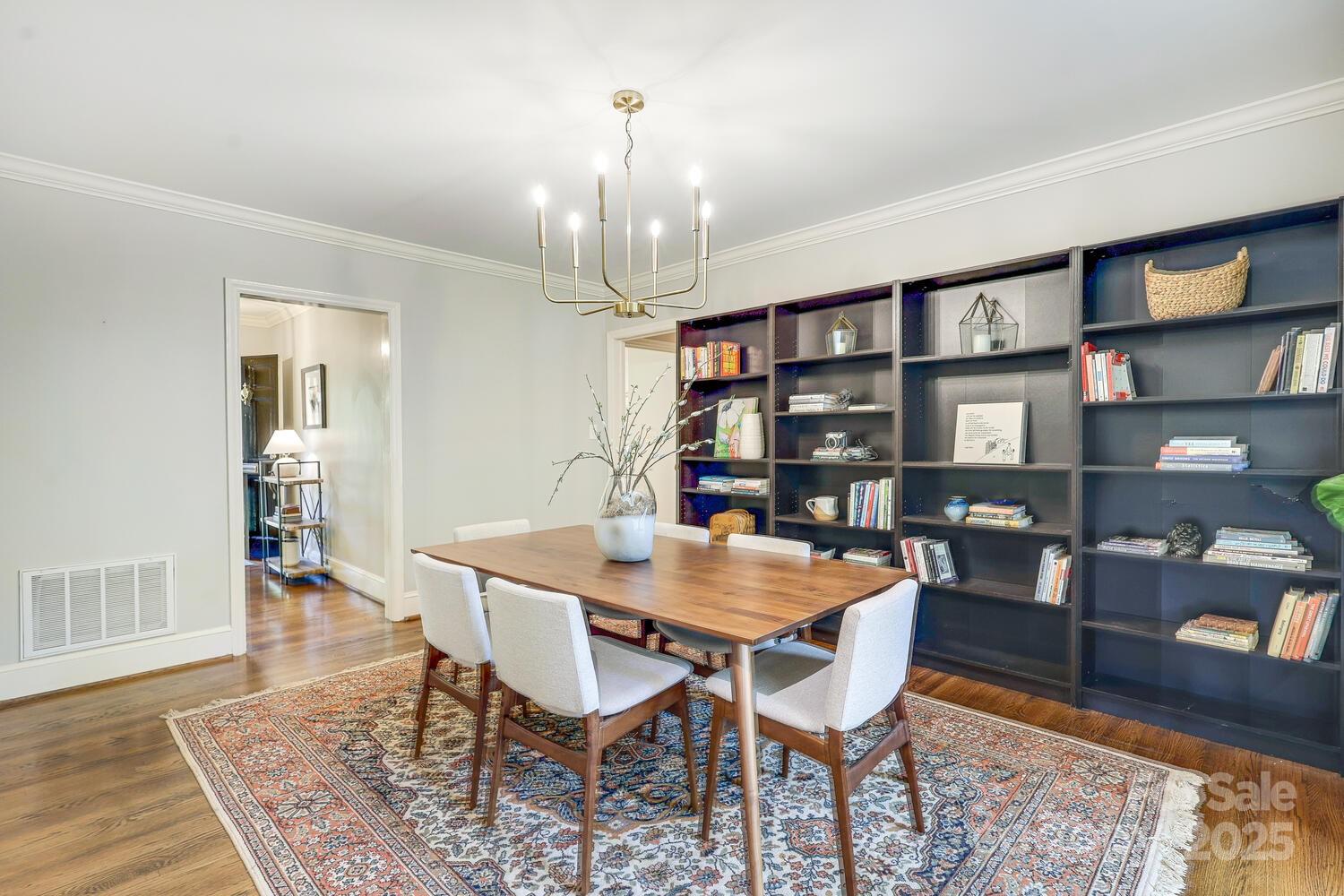 500 Ellsworth Road Charlotte, NC 28211 - Photo 17 of 40 a view of a dining room with furniture