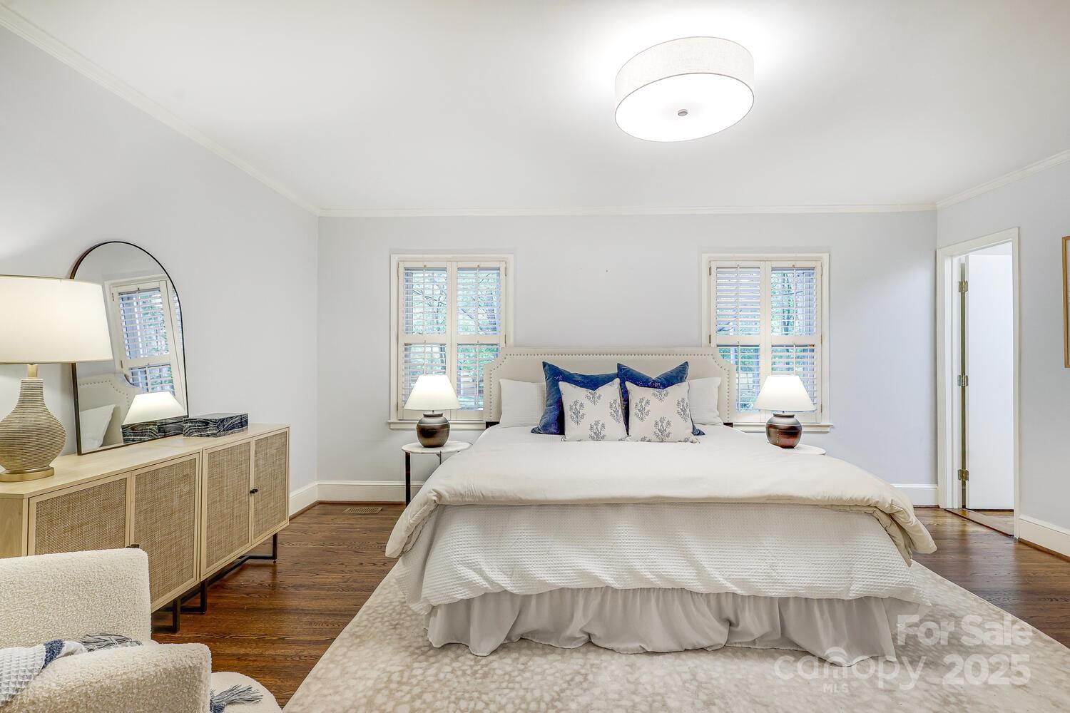 500 Ellsworth Road Charlotte, NC 28211 - Photo 20 of 40 a bedroom with a bed and window