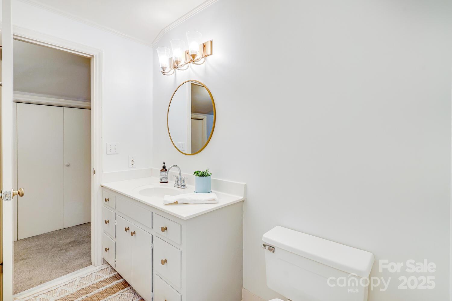 500 Ellsworth Road Charlotte, NC 28211 - Photo 29 of 40 a bathroom with a sink and a mirror