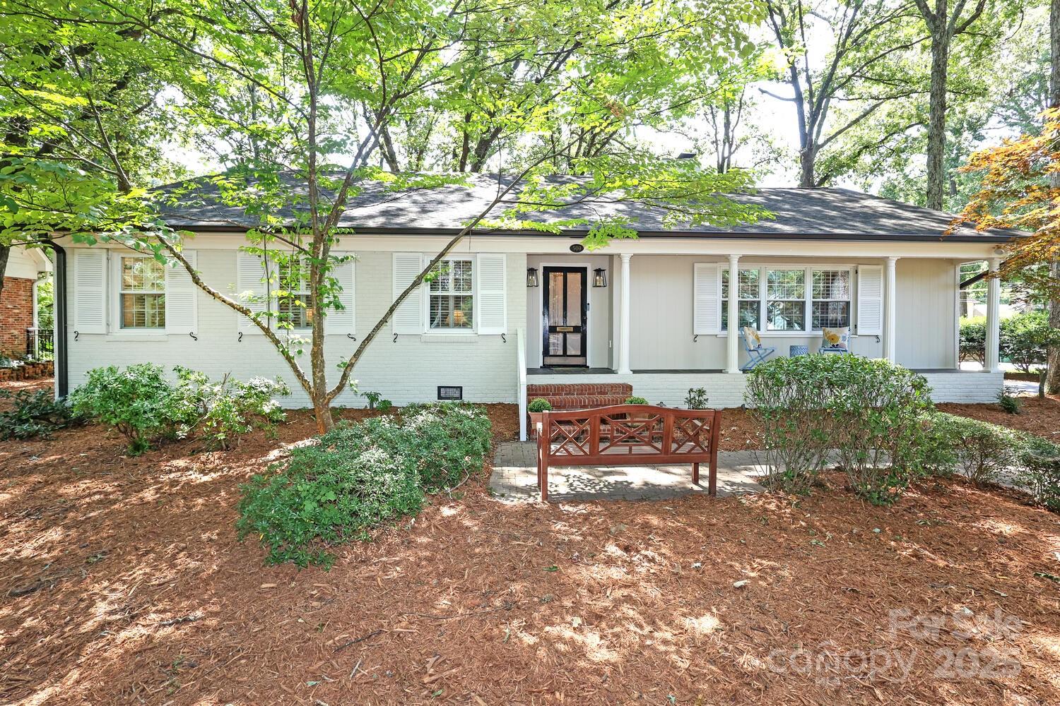 500 Ellsworth Road Charlotte, NC 28211 - Photo 40 of 40 front view of a house with a yard