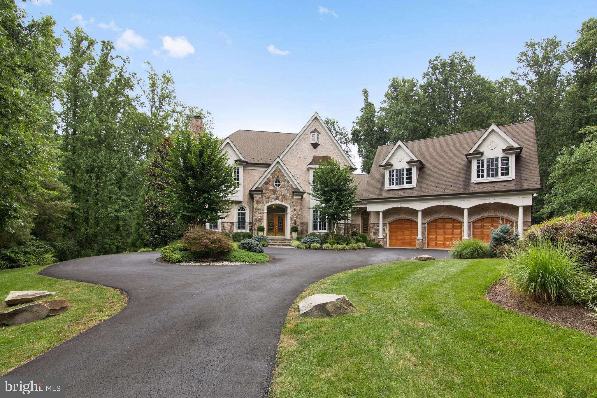 1141 Springvale Road Great Falls, VA 22066 - Photo 1 of 30 Circular Drive leads to Gracious Home