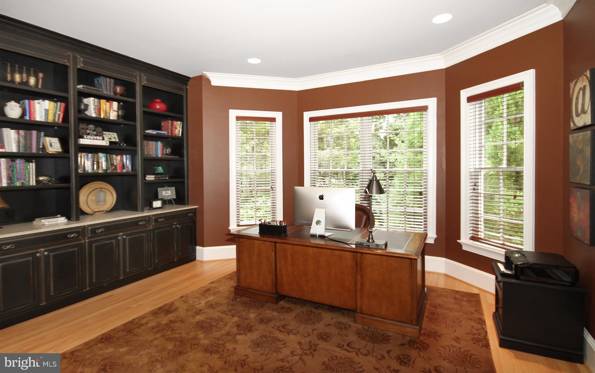 1141 Springvale Road Great Falls, VA 22066 - Photo 11 of 30 Library w/ Built-Ins