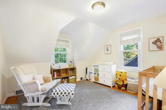 a room with furniture and a window