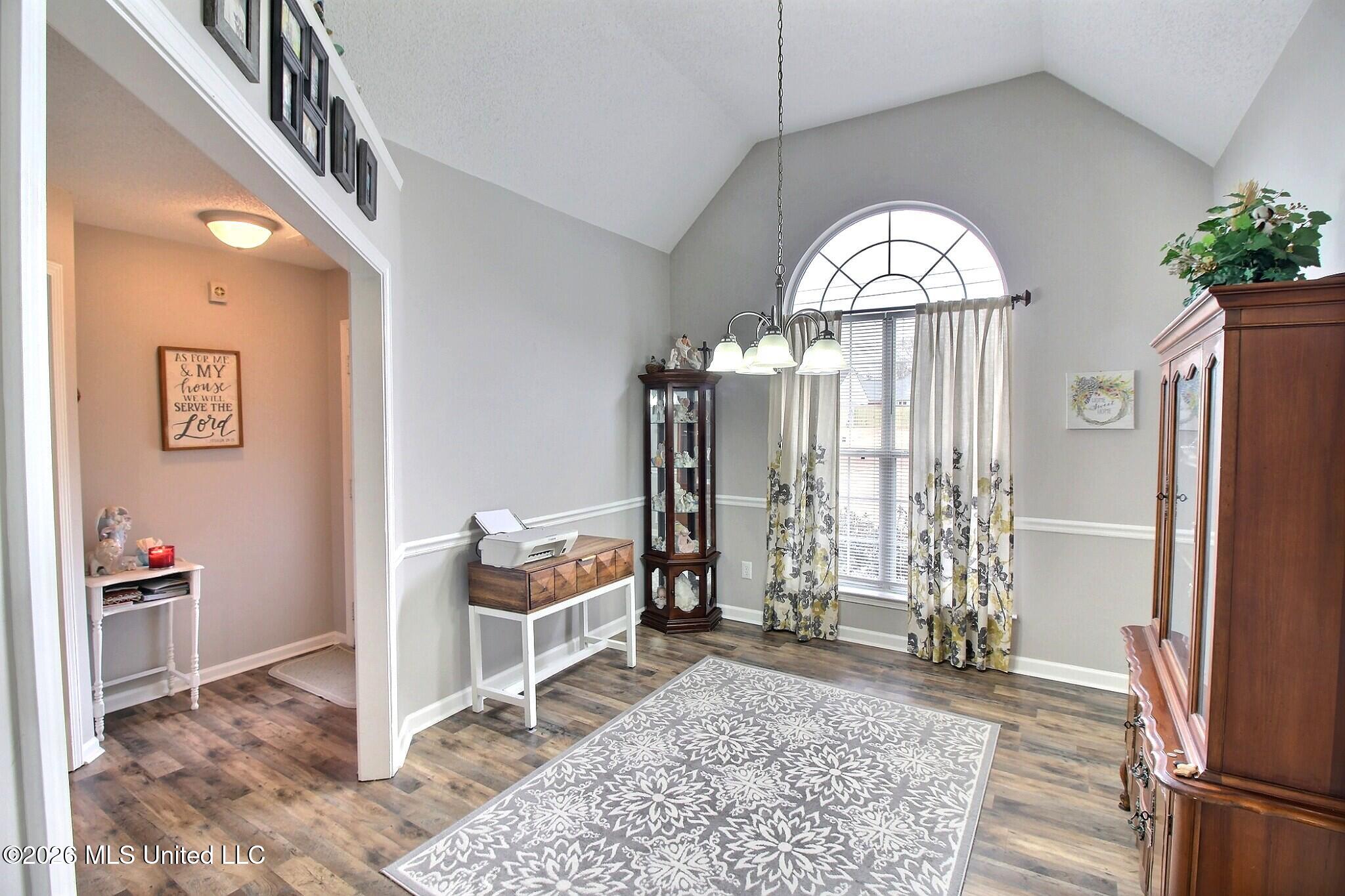 6430 Sandbourne West Olive Branch, MS 38654 - Photo 7 of 26 Dining Room & Front Entrance