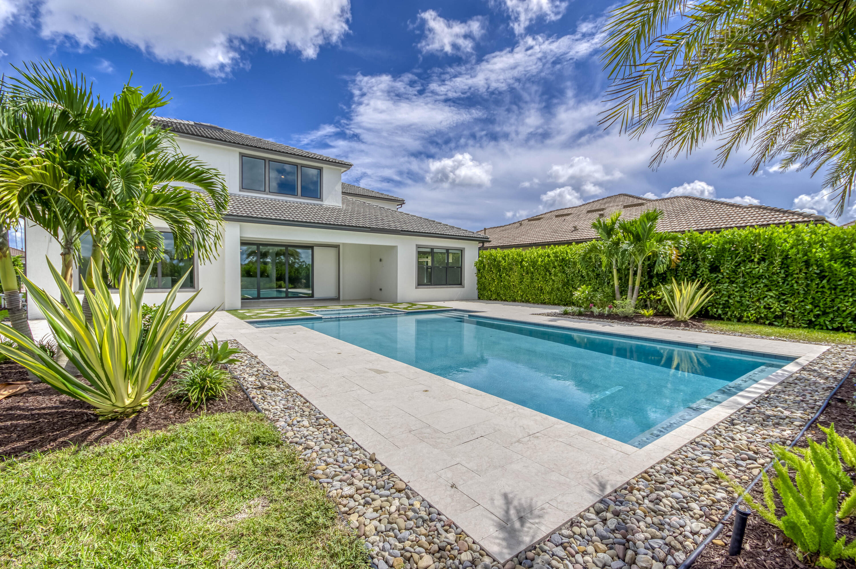 102 Cerulean Key Way Jupiter, FL 33478 - Photo 60 of 85 Custom Heated Pool & Spa