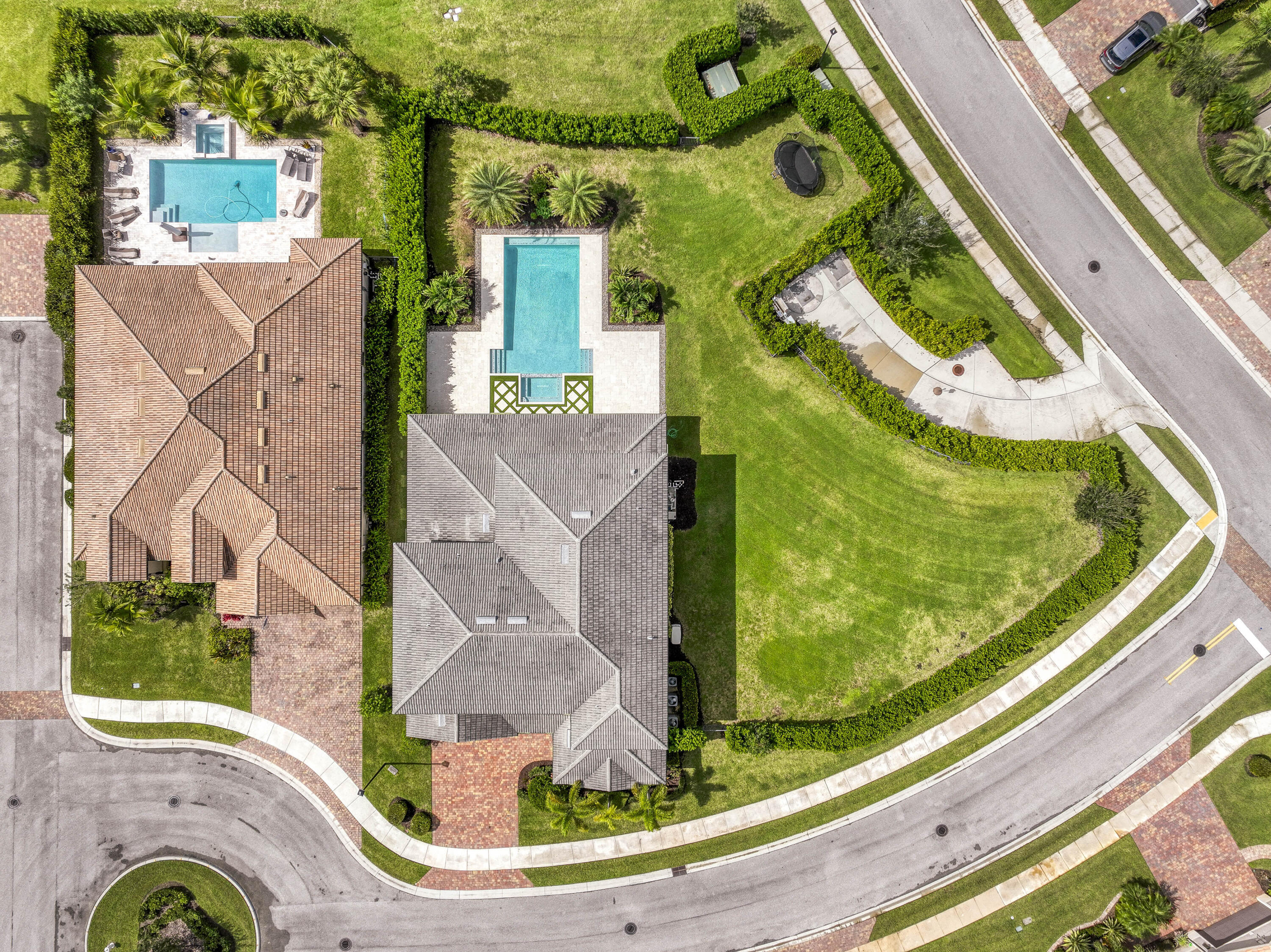 102 Cerulean Key Way Jupiter, FL 33478 - Photo 61 of 85 an aerial view of a pool patio swimming pool and outdoor seating
