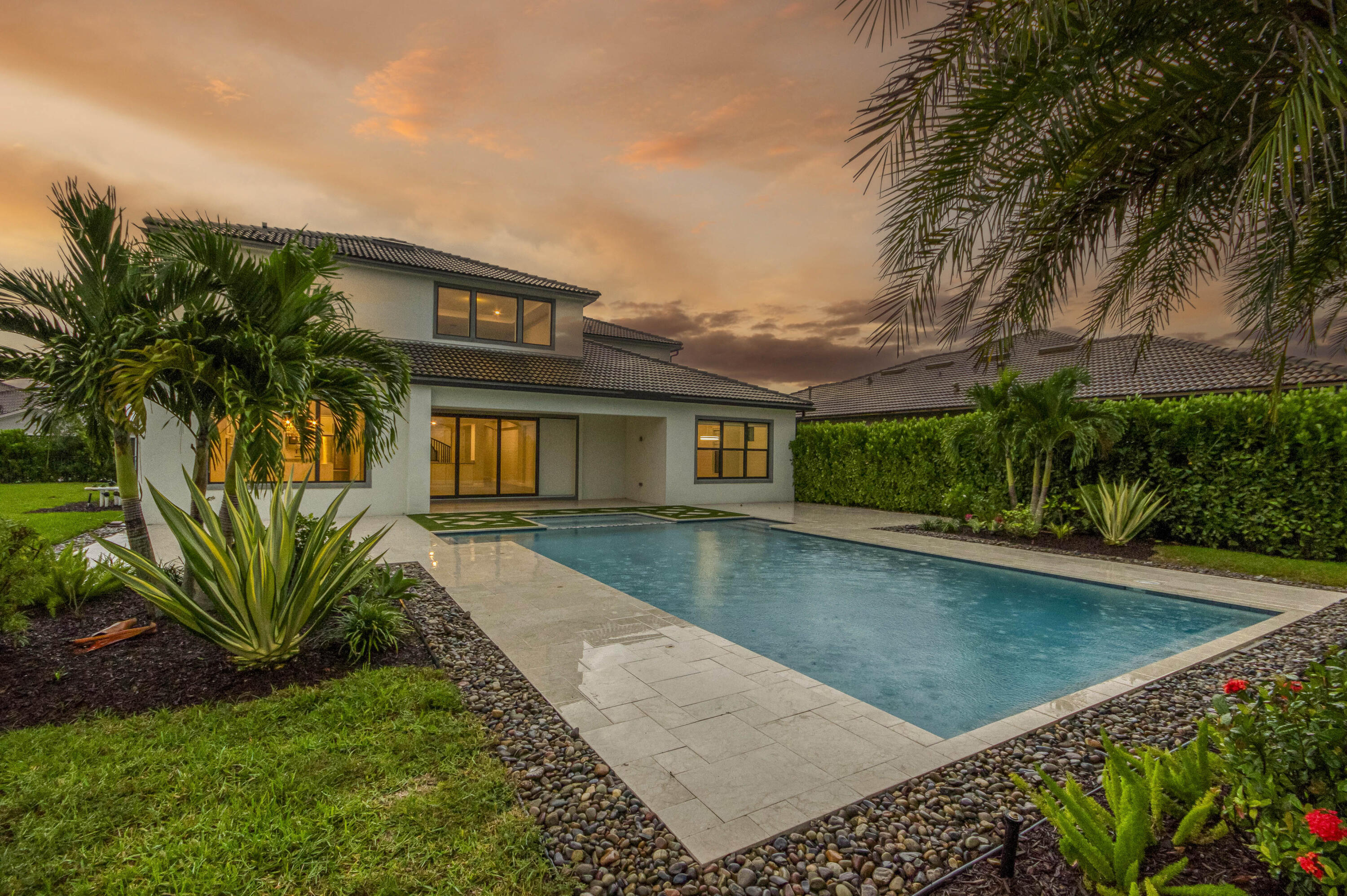 102 Cerulean Key Way Jupiter, FL 33478 - Photo 74 of 85 Custom Heated Pool & Spa