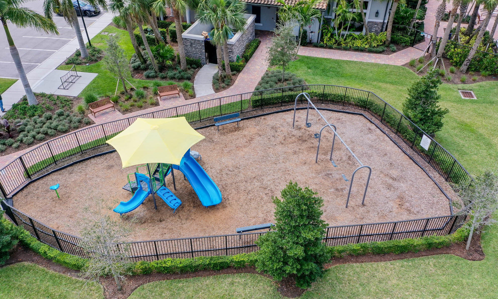 102 Cerulean Key Way Jupiter, FL 33478 - Photo 84 of 85 an aerial view of a house with a yard