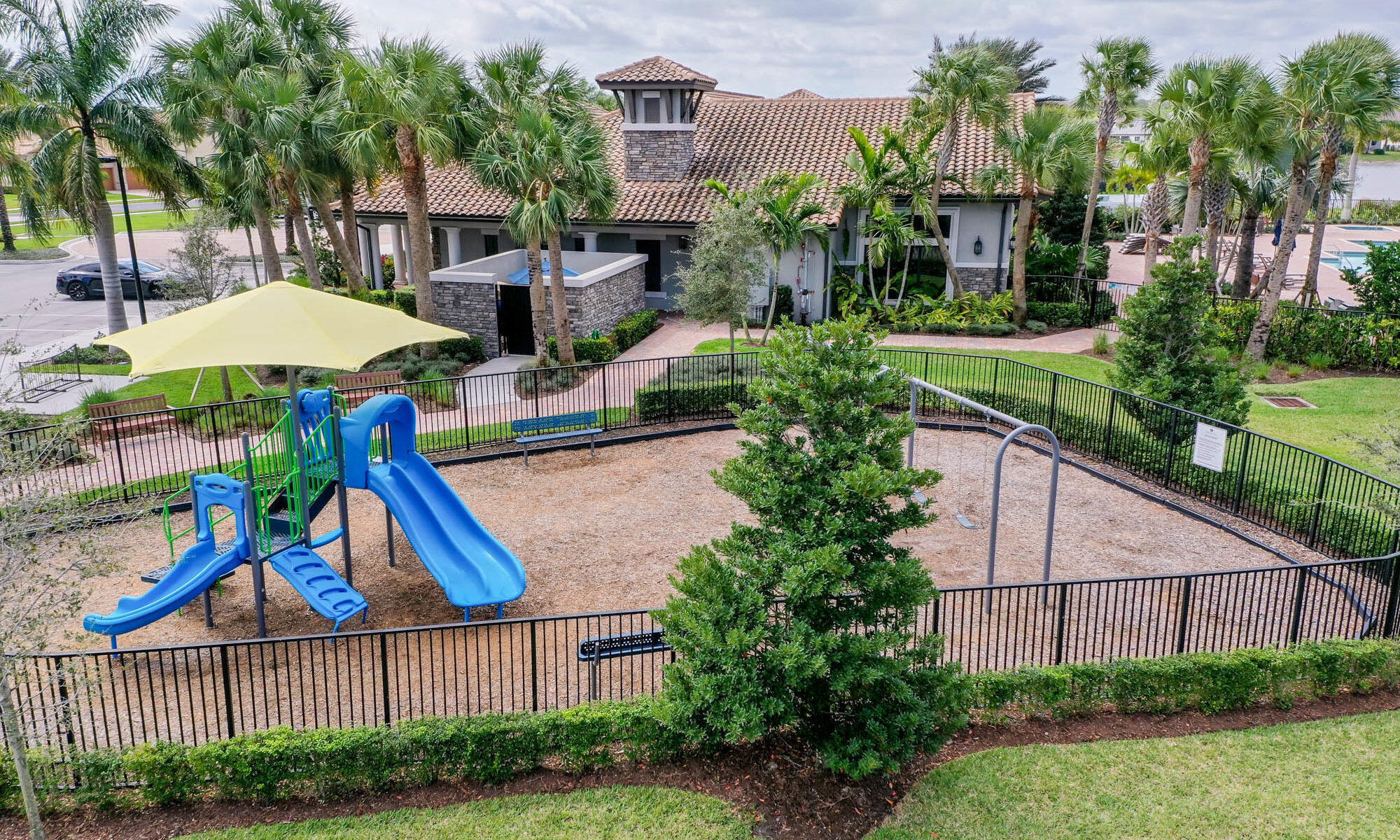102 Cerulean Key Way Jupiter, FL 33478 - Photo 85 of 85 a front view of house with yard and outdoor seating