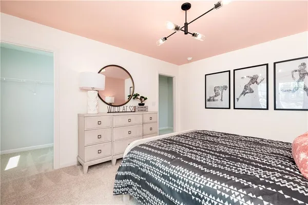 a view of a house with a swimming pool