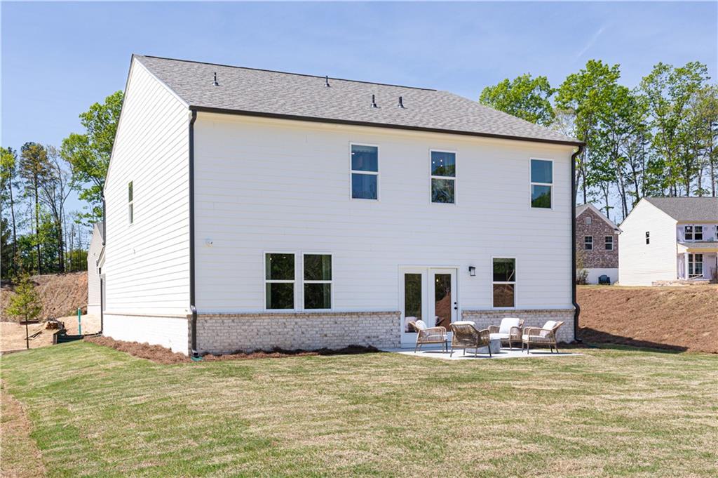 3260 Croftside Commons Powder Springs, GA 30127 - Photo 43 of 64 a view of a house with a swimming pool