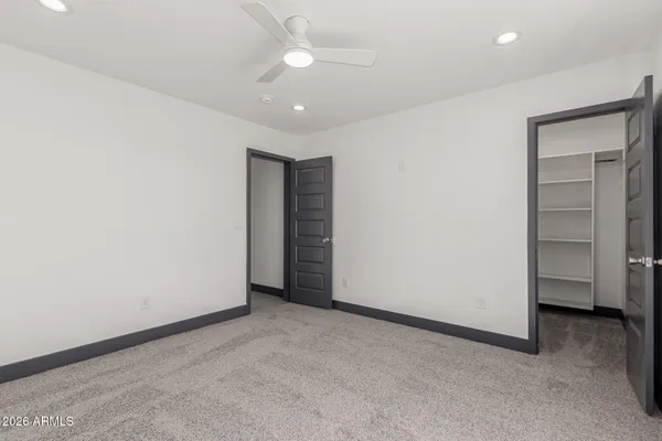 an empty room with a empty space